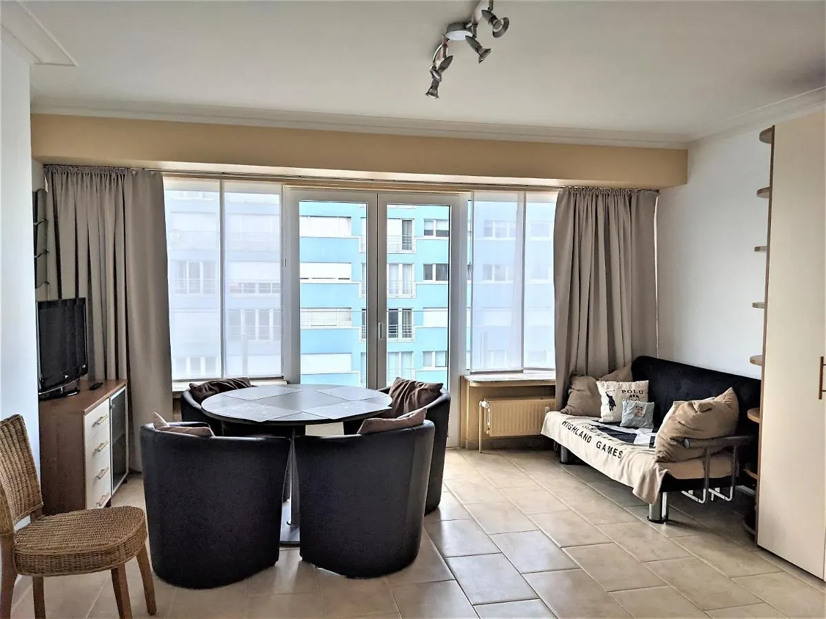 Studio Sun South- Seaview-Sea At 15Meter-אוסטנדה